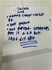 Nintendo Switch Lite HDH-001 Blue, pre-stickered